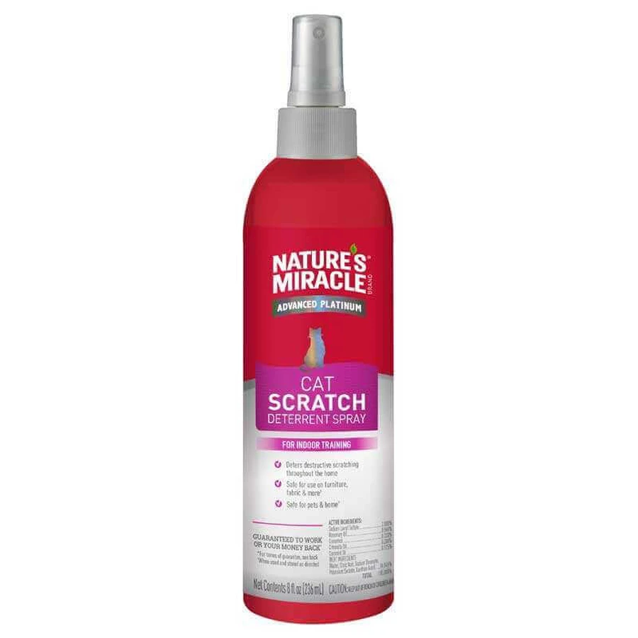 Nature's Miracle (Нейчерс Миракл) ADV No Scratch Deterrent Spray - Средство против царапания для кошек; 236 мл: цены и характеристики