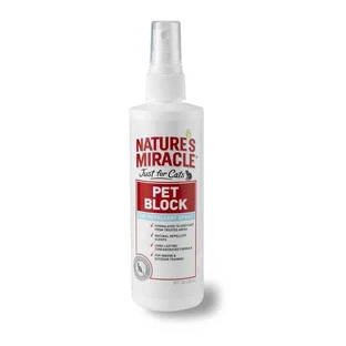 Nature's Miracle (Нейчерс Миракл) Pet Block - Спрей для кошек, отпугивающий; 236 мл