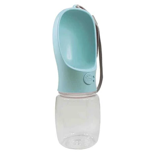 Nobby Drinking Bottle - Дорожня поїлка-пляшка 2в1 для собак; 350 мл (М’ятний)