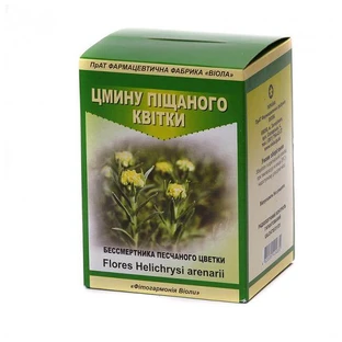 Цмину піщаного квітки квітки 40 г пачка, з внутр. пакетом