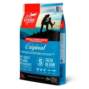 Orijen Original Dog - Сухой корм с мясом цыплят и индейки для собак всех пород и всех стадий жизни; 6 кг