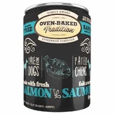 Oven-Baked (Овен-Бэкет) Tradition Dog Fresh Salmon - Консервированный беззерновой корм со свежим мясом лосося для собак (паштет); 354 г