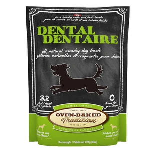Oven-Baked (Овен-Бэкет) Tradition Dog Dental - Лакомство для собак для защиты зубов и десен; 284 г