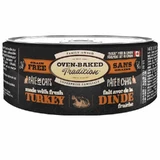 Oven-Baked (Овен-Бэкет) Tradition Cat Fresh Turkey - Консервированный беззерновой корм со свежим мясом индейки для кошек (паштет); 156 г