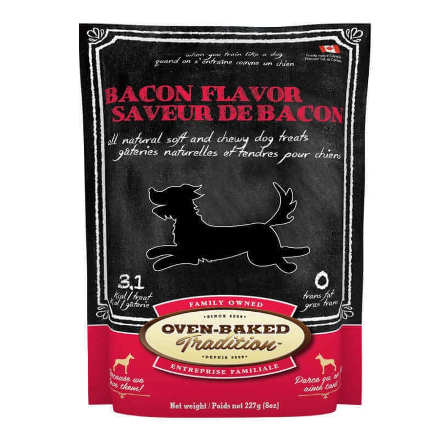 Oven-Baked (Овен-Бэкет) Tradition Dog Bacon - Лакомство для собак со вкусом бекона; 227 г: цены и характеристики