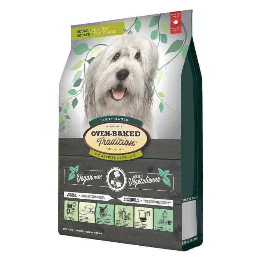 Oven-Baked (Овен-Бэкет) Tradition Vegan Dog Adult All Breeds - Веганский сухой корм для взрослых собак различных пород на всех стадиях жизни; 1,81 кг: цены и характеристики