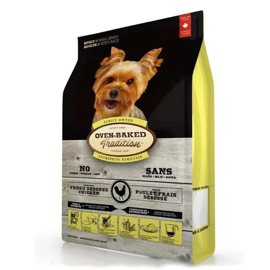 Oven-Baked (Овен-Бэкет) Tradition Chicken Adult Dog Small Breeds - Cухой корм со свежим мясом курицы для взрослых собак малых пород; 5,67 кг: цены и характеристики