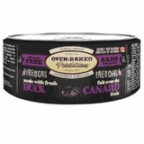 Oven-Baked (Овен-Бэкет) Tradition Cat Fresh Duck - Консервированный беззерновой корм со свежим мясом утки для кошек (паштет); 156 г