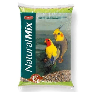 Padovan (Падован) Naturalmix Parrocchetti - Корм для попугаев средних размеров; 4,5 кг