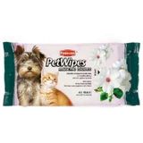 Padovan (Падован) Pet Wipes Muschio Bianco - Очищающие салфетки с запахом белого мускуса для собак, кошек и грызунов; 40 шт./уп.