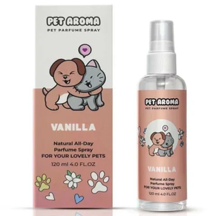 Pet Aroma Vanilla - Парфумована вода з ароматом ванілі для тварин; 120 мл