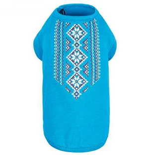 Pet Fashion (Пет Фешн) Ivanko - Футболка Іванко для собак (блакитна); M (34-36 см)