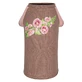 Pet Fashion (Пет Фешн) Rose - Футболка Мальва розово-шоколадная для собак-девочек; S (27х29 см) (Коричнево-розовый)