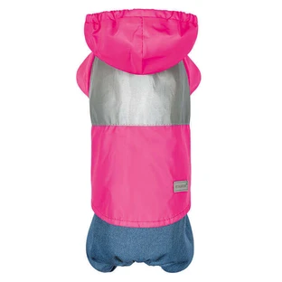 Pet Fashion Betty - Дощовик Бетті для собак-дівчат; S (27-29 см) (Рожевий)