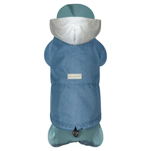 Pet Fashion Mason - Дощовик Мейсон для собак-хлопців; M2 (32-34 см) (Синій)