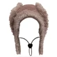 Pet Fashion Valley - Зимова шапка-вушанка для собак (коричнева); ХS (23-28 см) (Коричневий)