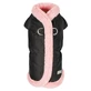 Pet Fashion Mery - Куртка Мері для собак (чорна); XS2 (26-28 см) (Чорно-рожевий)