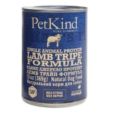 PetKind (ПетКайнд) Lamb Tripe Single Animal Protein Formula - Консервований корм з ягням і рубцем для собак всіх порід і вікових груп (паштет); 369 г