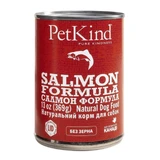 PetKind (ПетКайнд) Salmon Formula - Консервований корм з лососем і оселедцем для собак всіх порід і вікових груп (паштет); 369 г