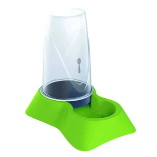 Petmax (Петмакс) Dispenser Stella – Диспенсер їжі або води для котів та собак; 650 мл (Світло-зелений)