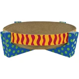 Petstages (Петстейджес) Scratch Snuggle and Rest Tan - Когтеточка-лежанка для котов; 34х34х10 см