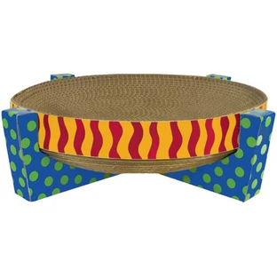 Petstages (Петстейджес) Scratch Snuggle and Rest Tan - Кігтеточка-лежанка для котів; 34х34х10 см