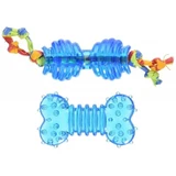 Petstages (Петстейджес) Orka Chew Pair – Набор игрушек для собак, мини косточка и гантель; Комплект