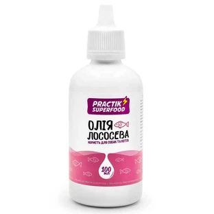 Practik SuperFood - Лососевое масло для кошек и собак; 100 мл