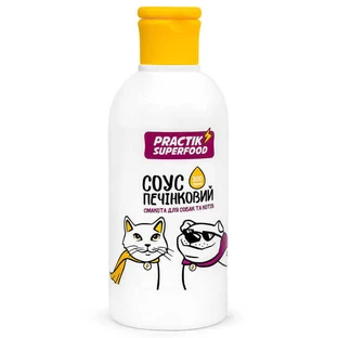Practik SuperFood - Печеночный соус для собак и кошек; 300 г