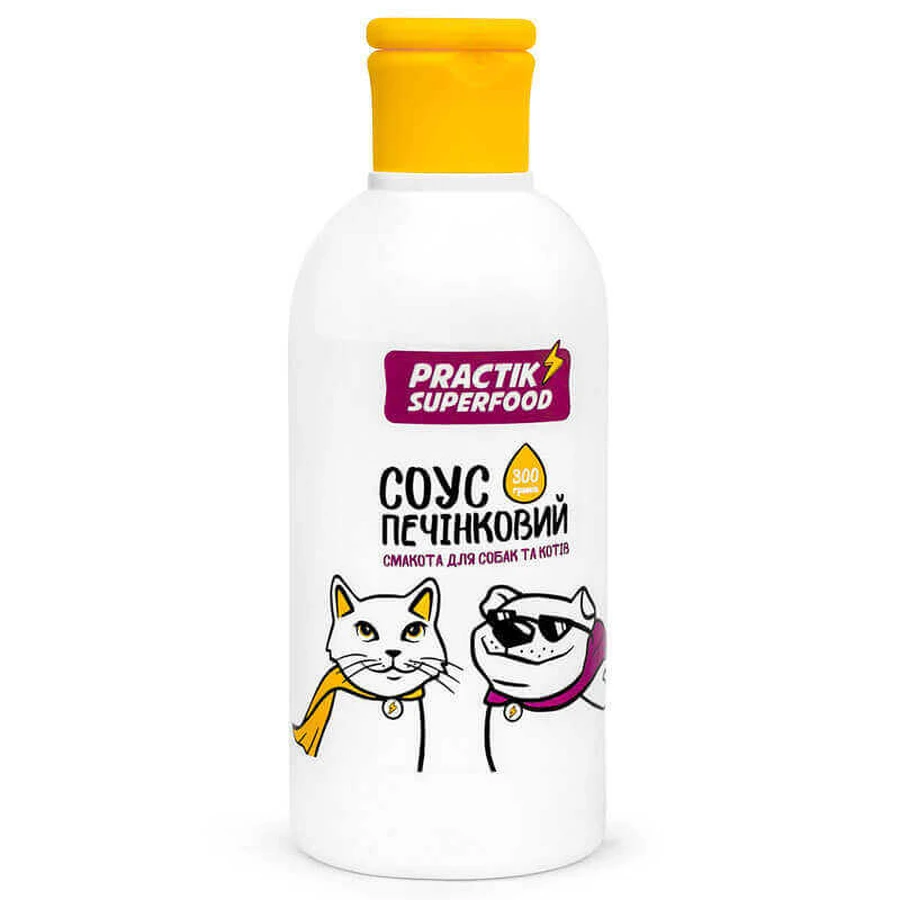 Practik SuperFood - Печеночный соус для собак и кошек; 300 г: цены и характеристики