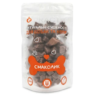 Practik - Лакомства Кубики с уткой для собак и кошек; 200 г