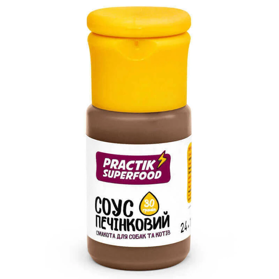 Practik SuperFood - Печеночный соус для собак и кошек; 30 г: цены и характеристики
