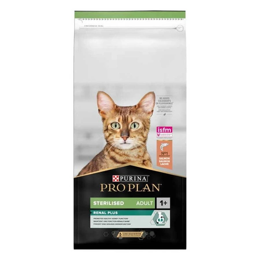 Purina Pro Plan Sterilised Adult Renal Plus with Salmon - Сухий корм з функцією підтримки нирок з лососем для стерилізованих дорослих котів; 14 кг: ціни та характеристики