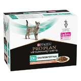 Pro Plan Veterinary Diets (Про План Ветеринари Диетс) EN St/Ox Gastrointestinal Feline Salmon - Консервированный корм с лососем кошкам и котятам для уменьшения расстройств кишечной абсорбции, кормления в период восстановления; 10х85 г