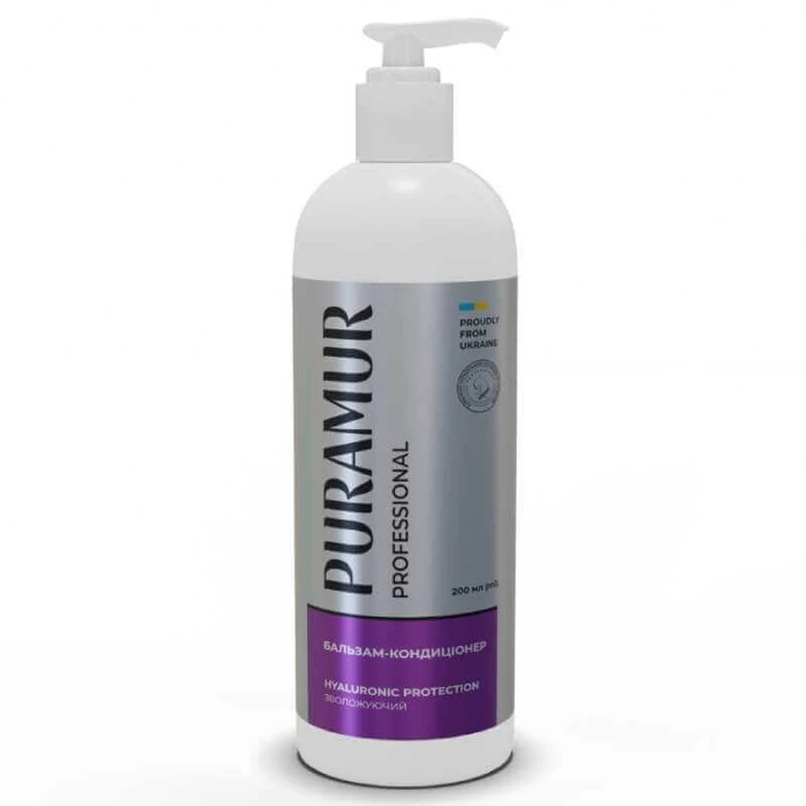 PURAMUR Hyaluronic Protection - Бальзам-кондиціонер зволожуючий для собак та котів; 200 мл: ціни та характеристики