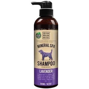 Reliq (Релік) Mineral Spa Lavender Shampoo - Шампунь з маслом лаванди для відновлення і зволоження шерсті собак і котів; 500 мл