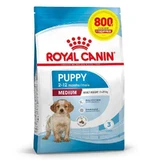 Royal Canin Medium Puppy - Сухий корм з м'ясом птиці для цуценят собак середніх порід; 3,2 кг + 800 г