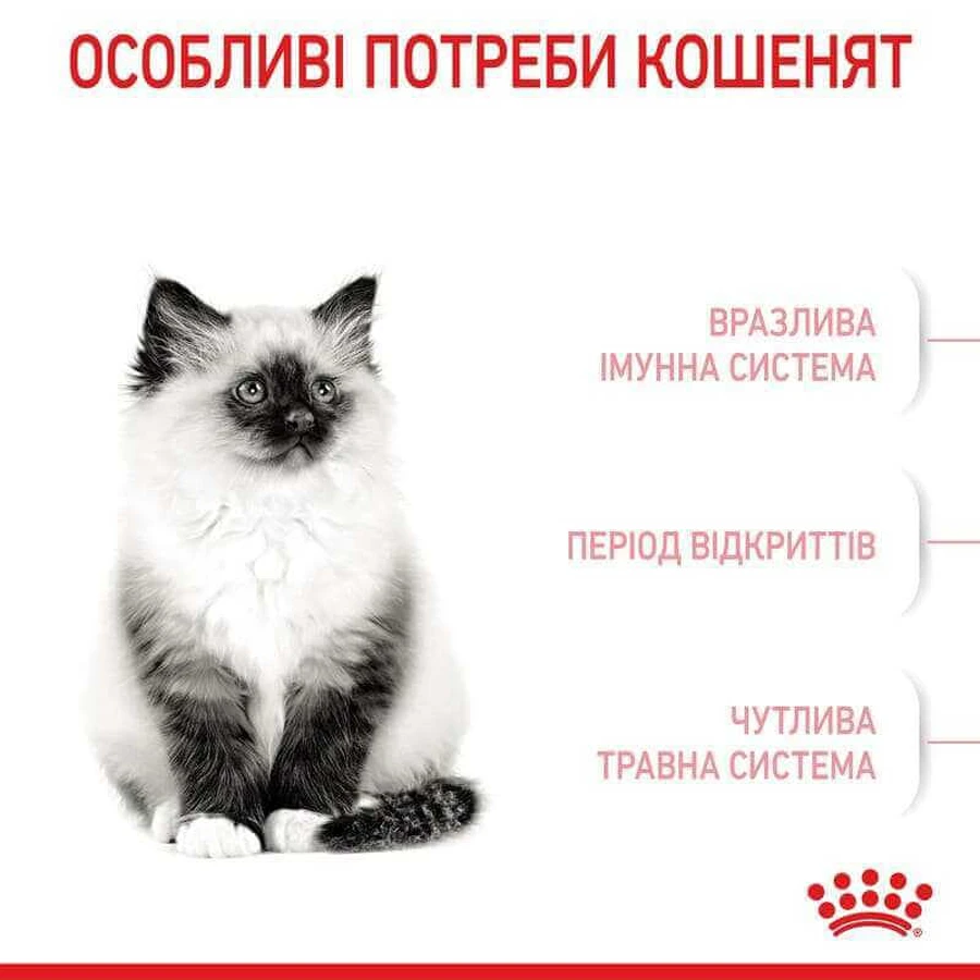 Royal Canin Kitten - Сухой корм с птицей для котят до 12 мес; 4 кг: цены и характеристики