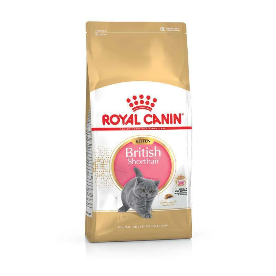 Royal Canin Kitten British Shorthair - Сухой корм с птицей для Британских короткошерстных котят; 10 кг: цены и характеристики