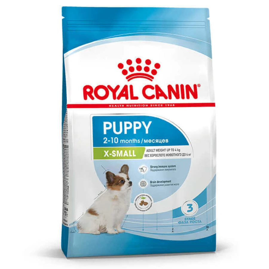 Royal Canin X-Small Puppy - Сухой корм для миниатюрных щенков возрастом от 2 до 10 месяцев; 1,5 кг Sale!: цены и характеристики