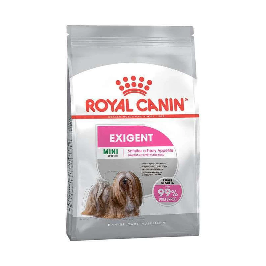 Royal Canin Mini Exigent - Сухий корм для собак з м'ясом птиці, вибагливих до харчування; 3 кг: ціни та характеристики