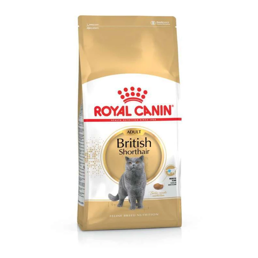Royal Canin British Shorthair Adult - Сухой корм с птицей для взрослых Британских короткошерстных кошек; 10 кг: цены и характеристики