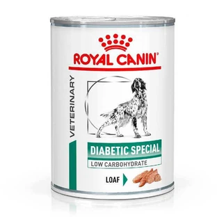 Royal Canin Diabetic Special Low Carbohydrate - Консервований корм, дієта для собак при цукровому діабеті (паштет); 410 г