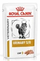 Royal Canin Urinary S/O - Ветеринарная диета для кошек при заболеваниях мочевыделительной системы; 1,5 кг + 4х85 г