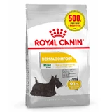 Royal Canin (Роял Канин) Mini Dermacomfort - Сухой корм для собак с чувствительной кожей, склонной к раздражениям и зуду; 2,5 кг + 500 г