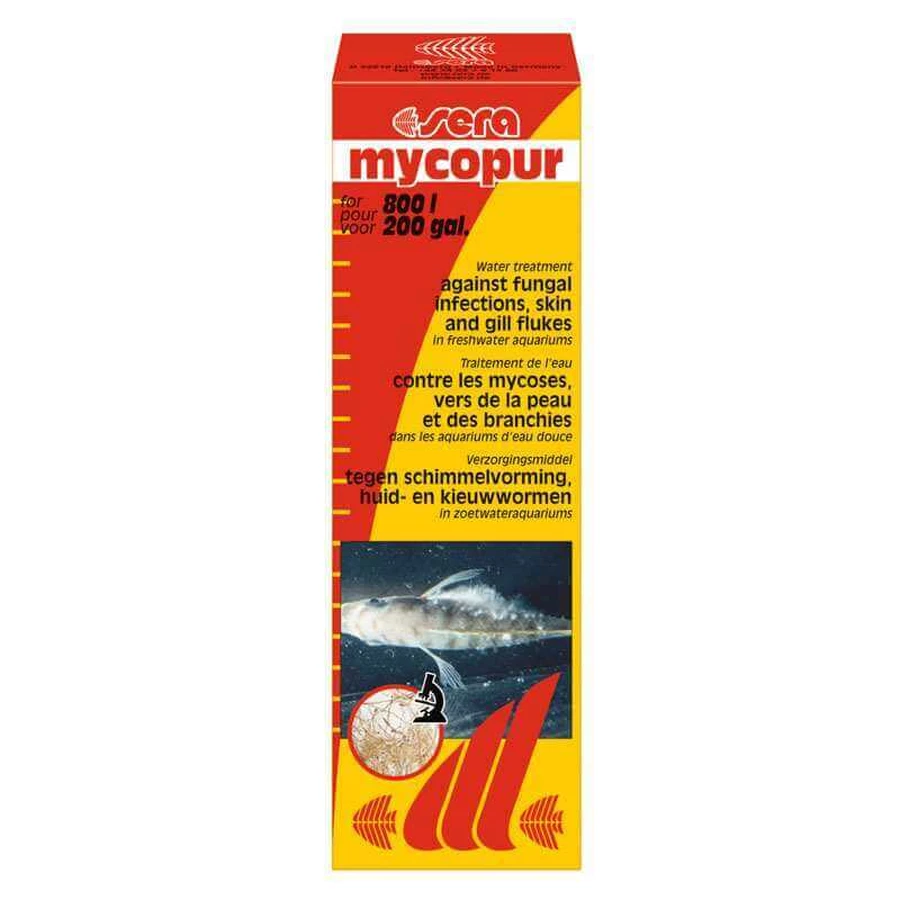 Sera (Сера) Mycopur - Кондиционер для воды против грибковых инфекций рыб; 50 мл: цены и характеристики