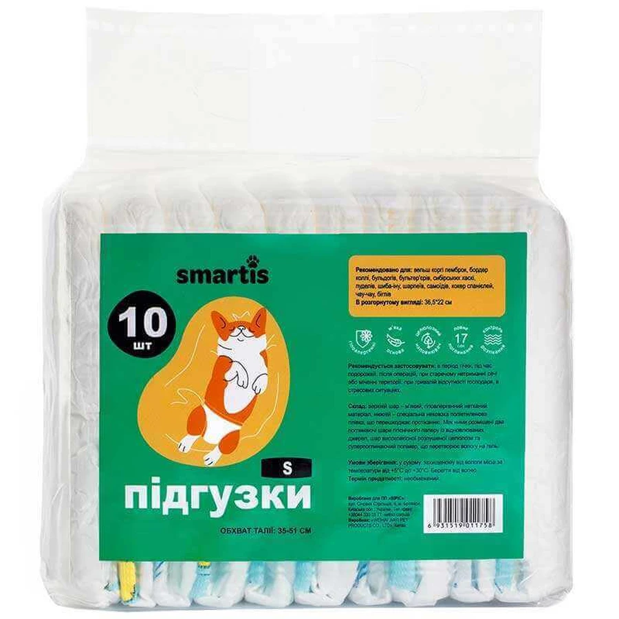 Smartis - Подгузники для собак (сук); S (36,5х22 см): цены и характеристики