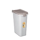 Stefanplast (Стефанпласт) Pet food Container - Контейнер для зберігання сухого корму; 25 л (Бежевий / Білий)