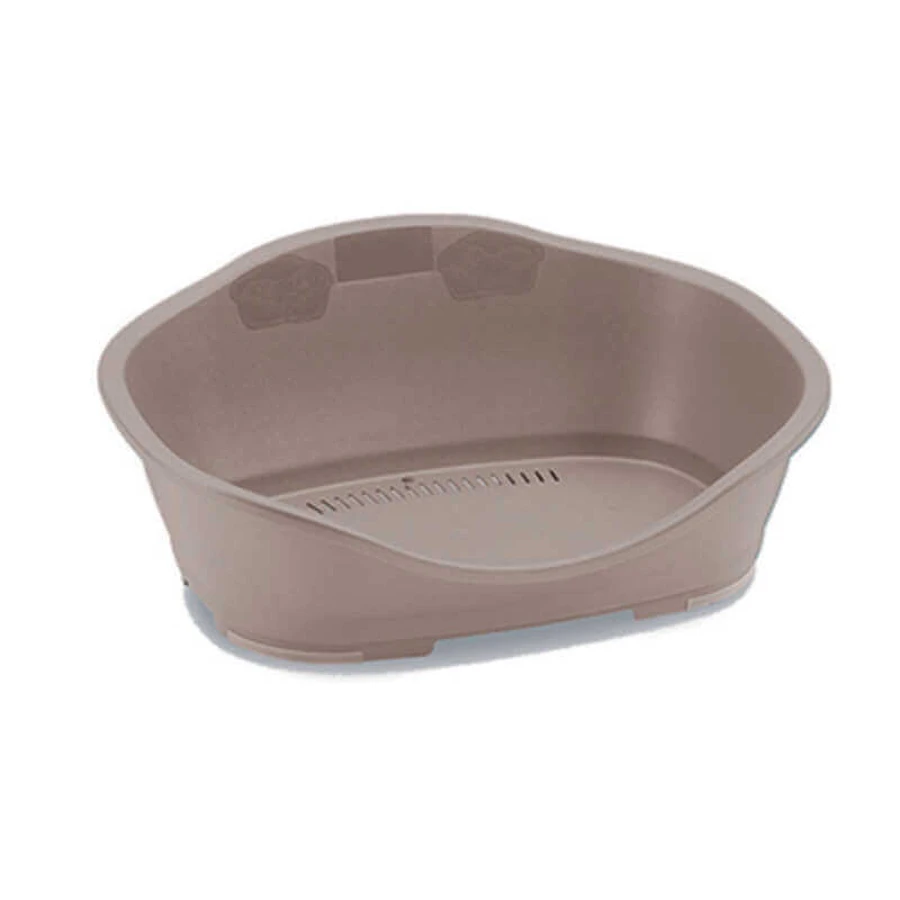 Stefanplast (Стефанпласт) Sleeper - Пластиковий лежак для собак і котів; 69х49х28 см (Бежевий): ціни та характеристики