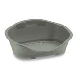 Stefanplast (Стефанпласт) Sleeper Green Line - ЕКО-лежак пластиковий для собак та котів; 69х49х28 см (Сіро-зелений Green Line)